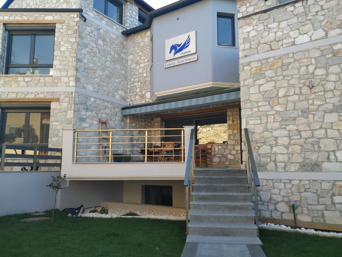 Pegasus Sea View Luxury Apartments Vrasná Eksteriør billede